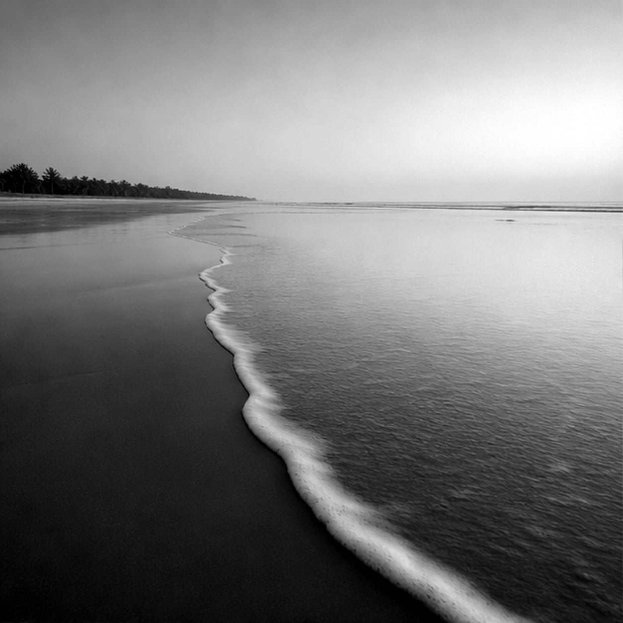 Black-and-white Goa photograph for The difference between luxury and loud.
