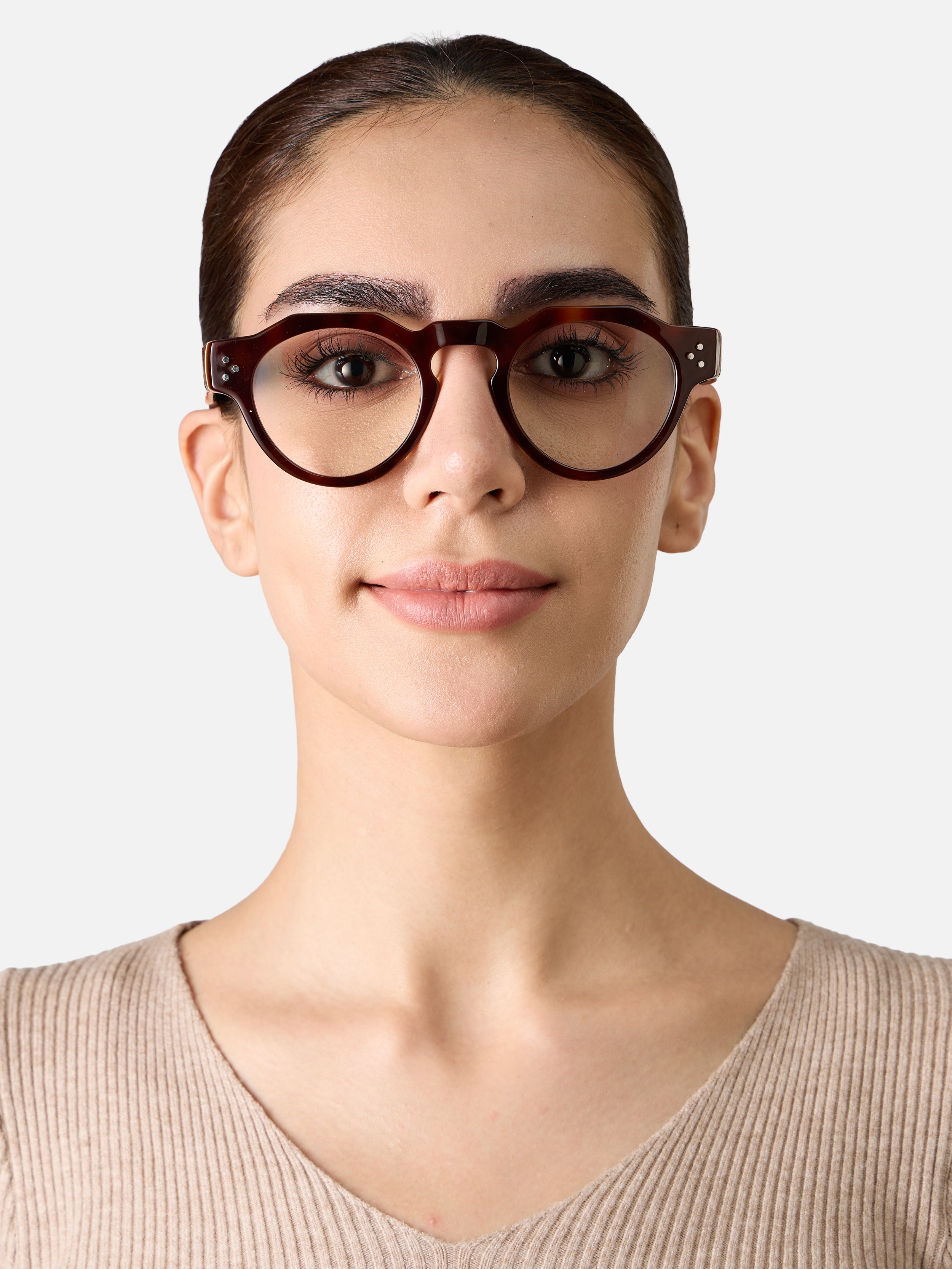 Panto Tortoise Lam Emerald Green