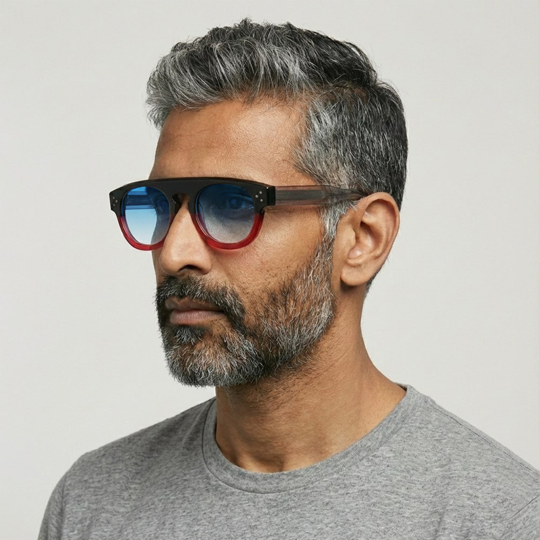 Glockner Black-Red & Gray