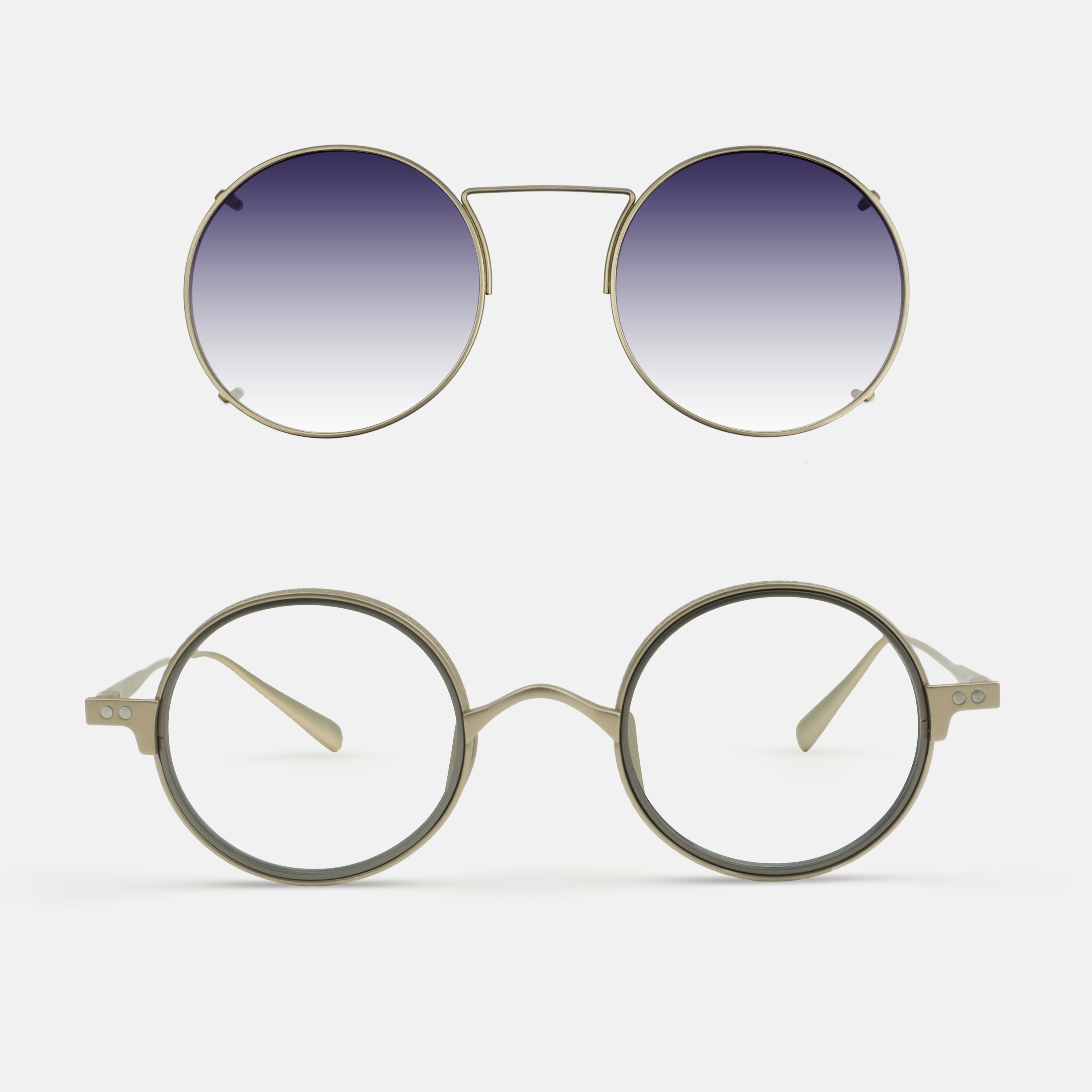 Lumir Gold with Clip-On
