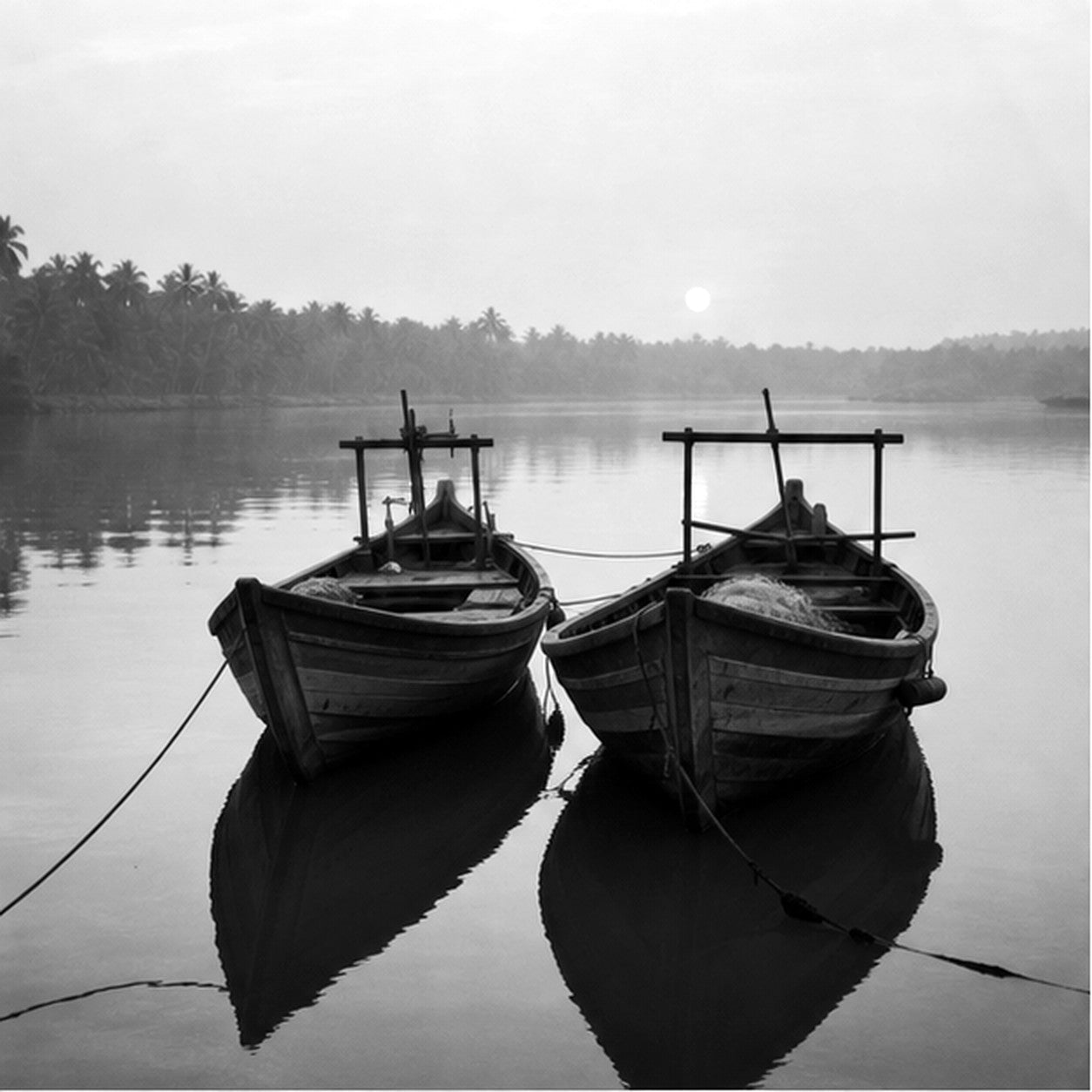 Black-and-white Goa photograph for What is love?