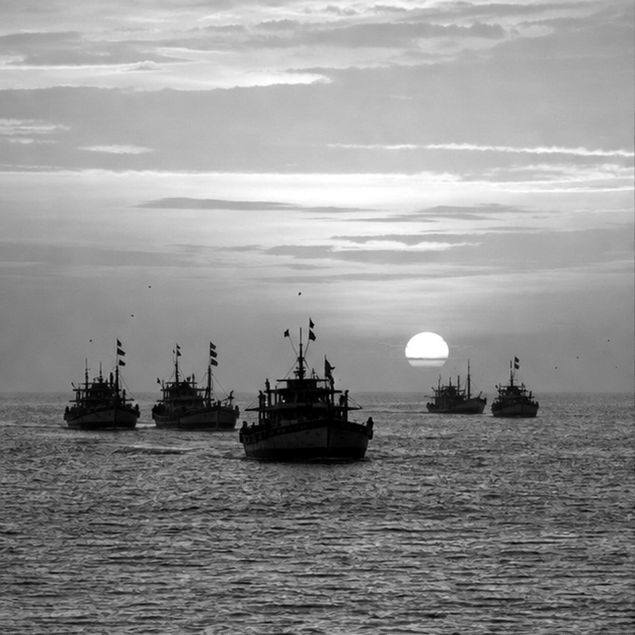 Black-and-white Goa photograph for This is Goa. This is life.