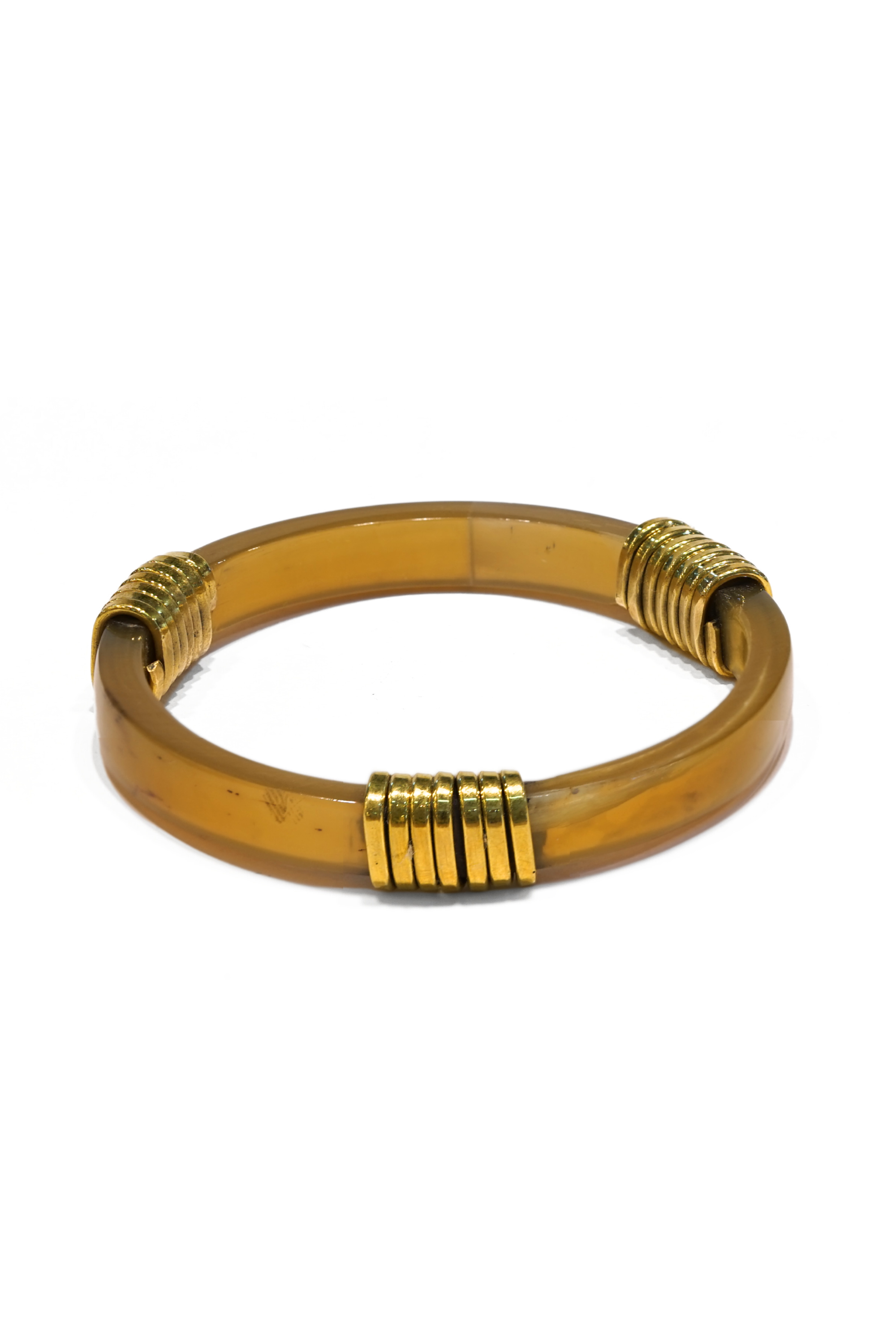 Horn Bangle with Brass- 1 piece