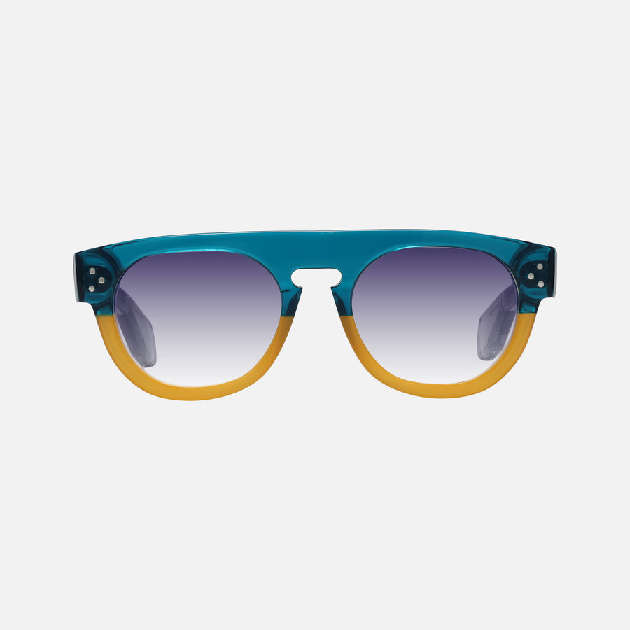 Glockner Teal-Honey & Gray