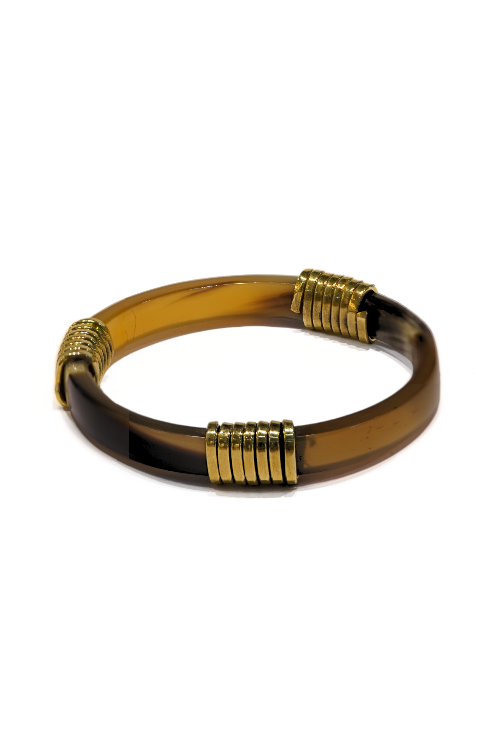 Horn Bangle with Brass- 1 piece