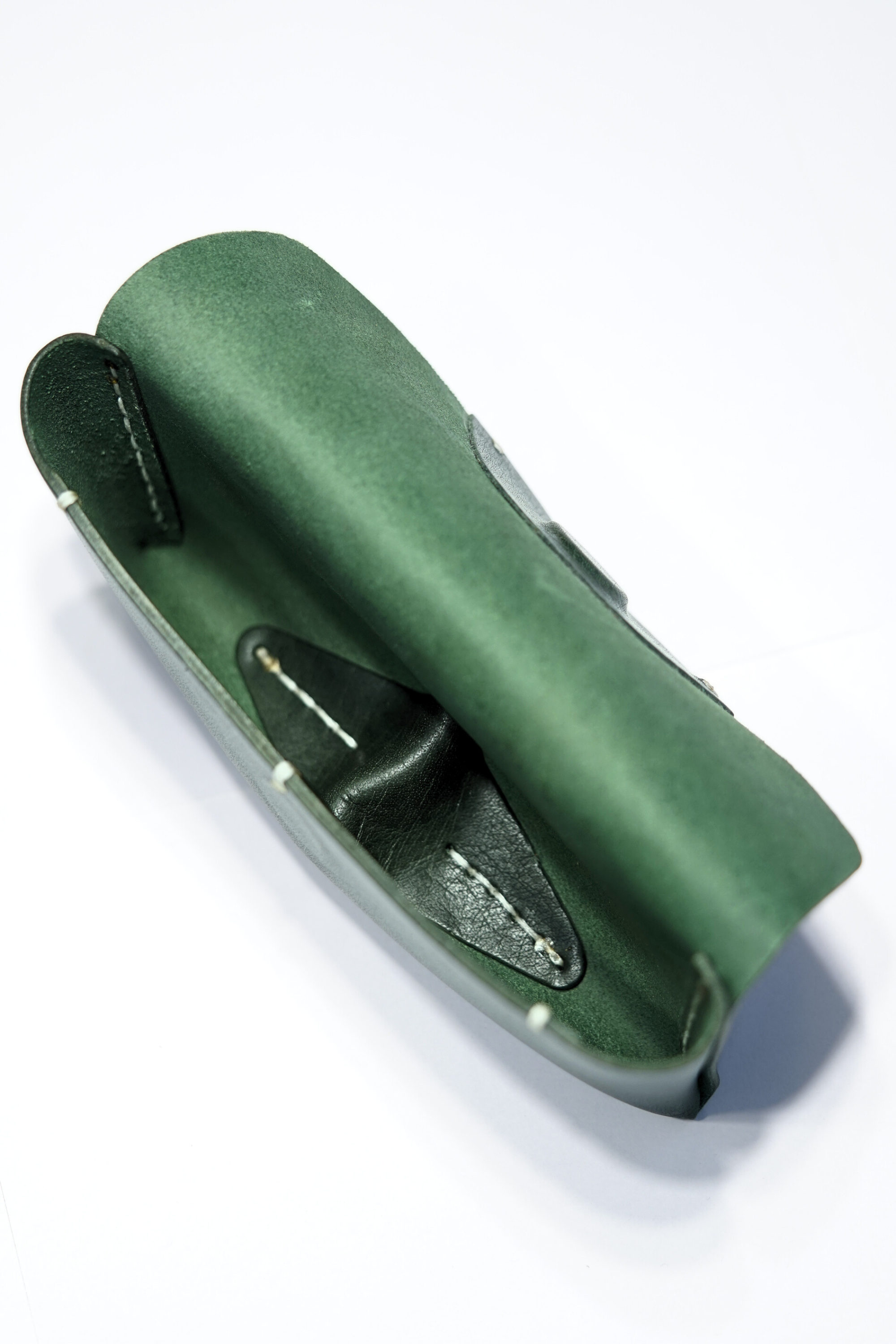 Full Grain Leather Eyewear Case with Metal Box