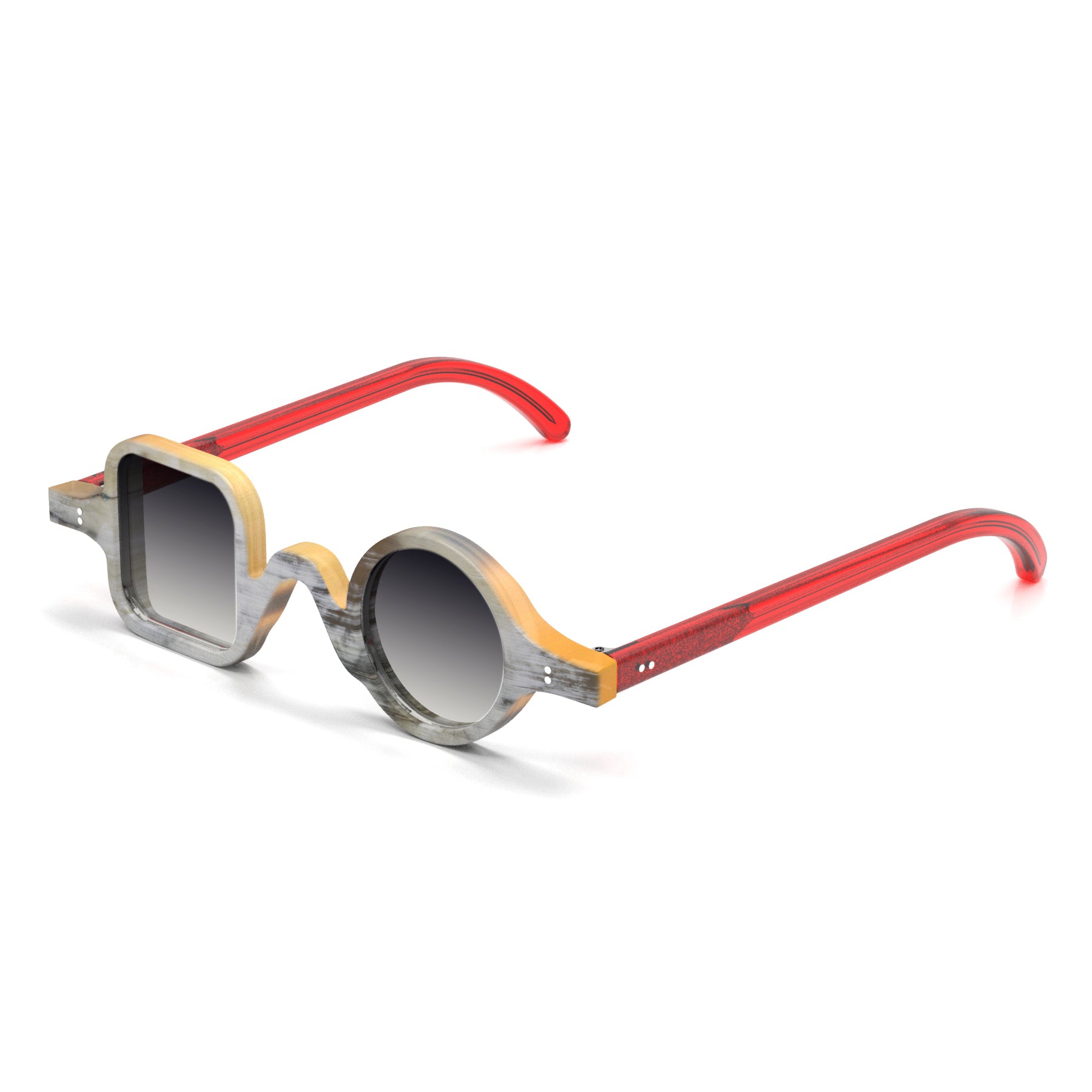 QuadRund Horn Sunglasses