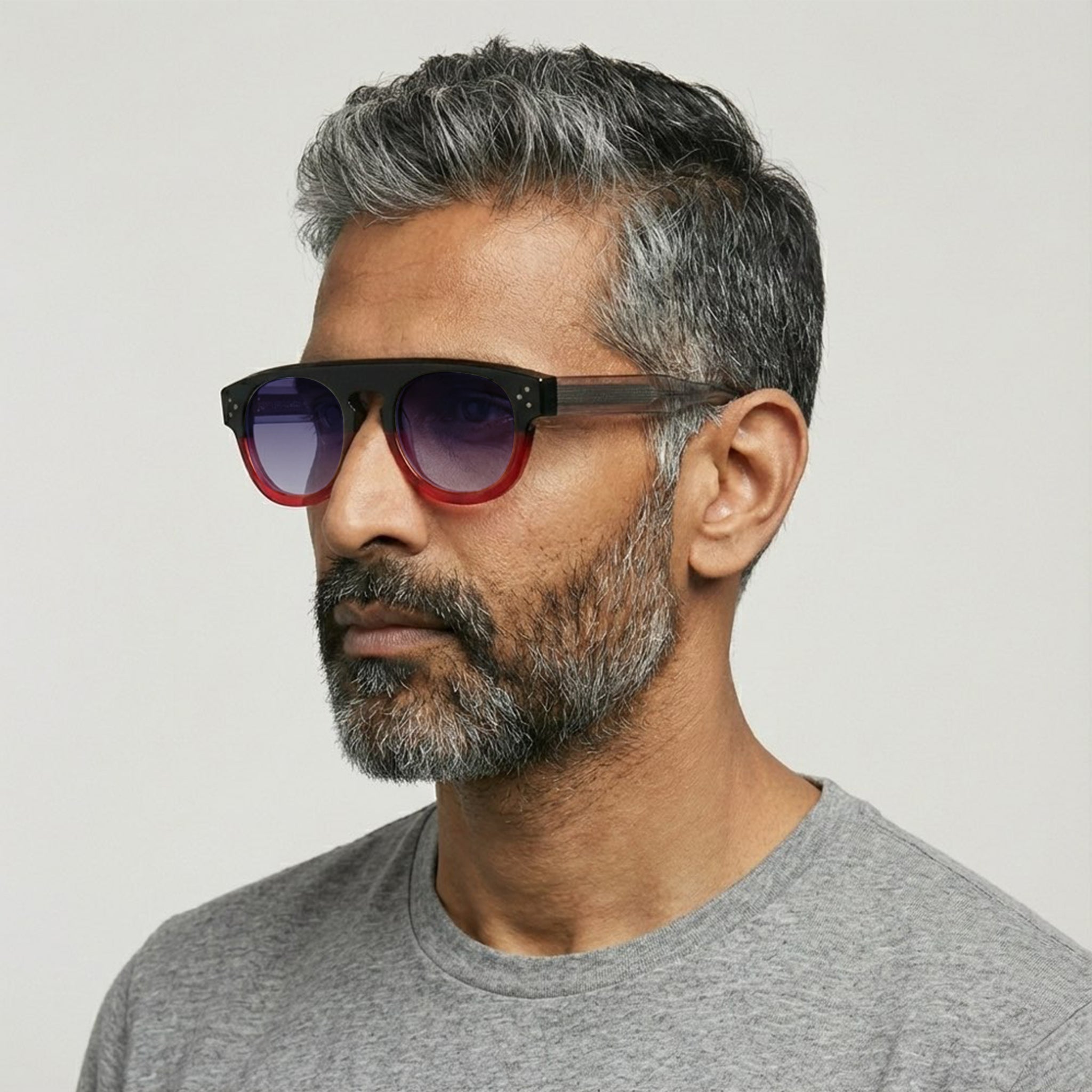 Glockner Black-Red & Gray