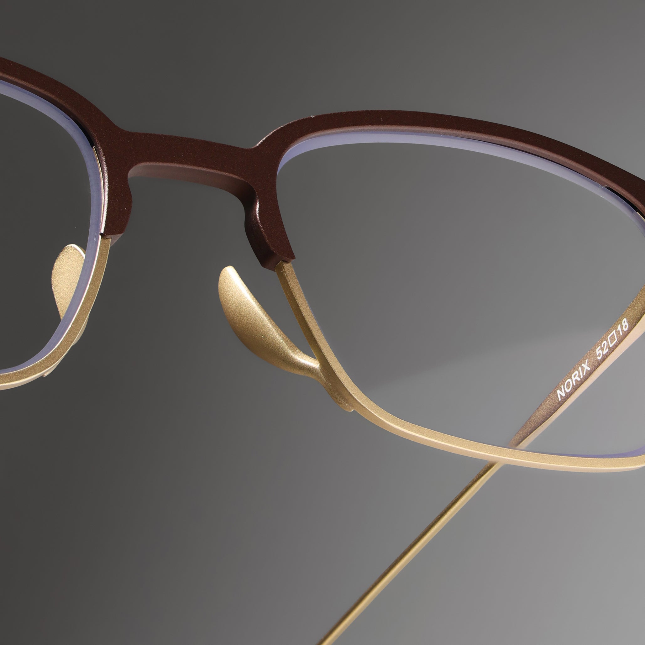 Norix Titanium Sunglasses – Dual-Tone Rectangular Frame