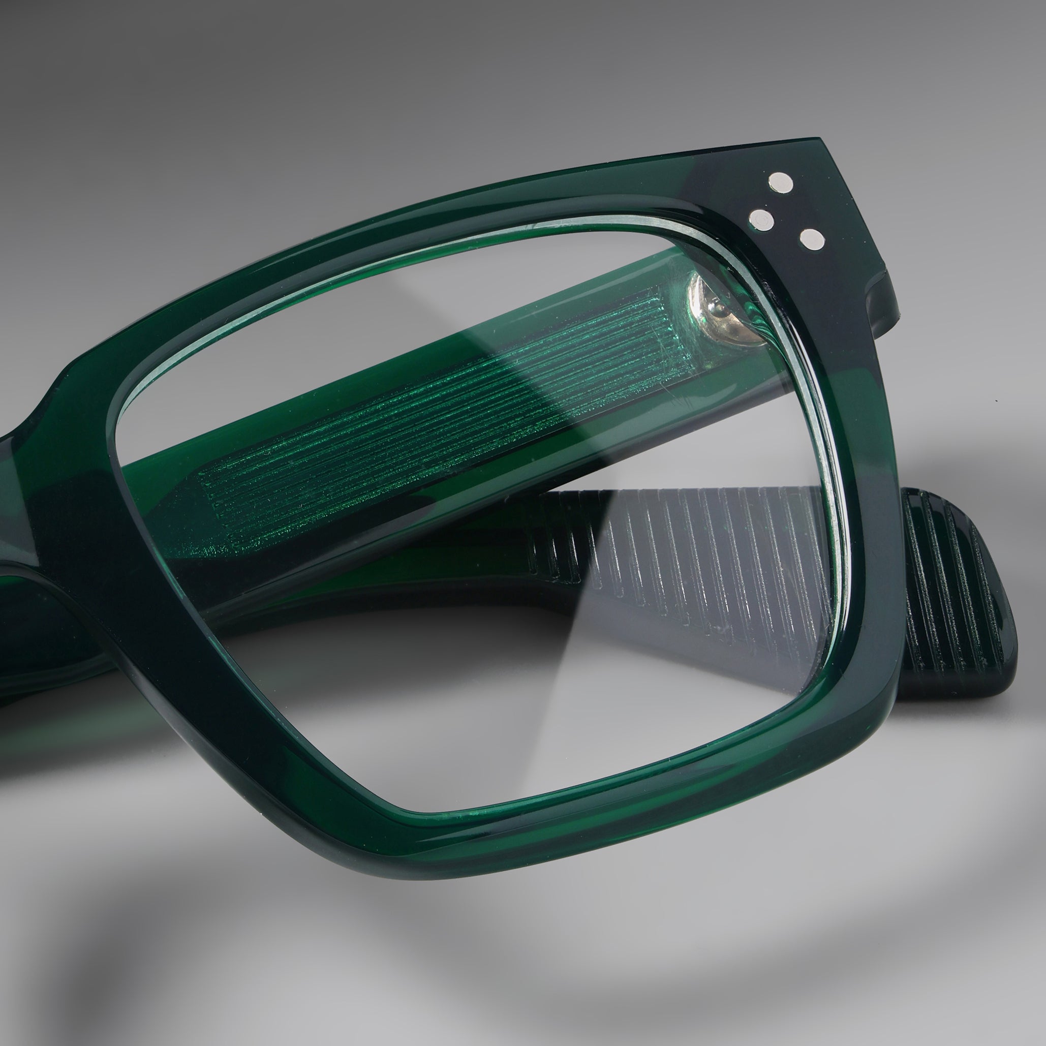Grand – Bold Rectangular Bio-Acetate Sunglasses by COCO LENI