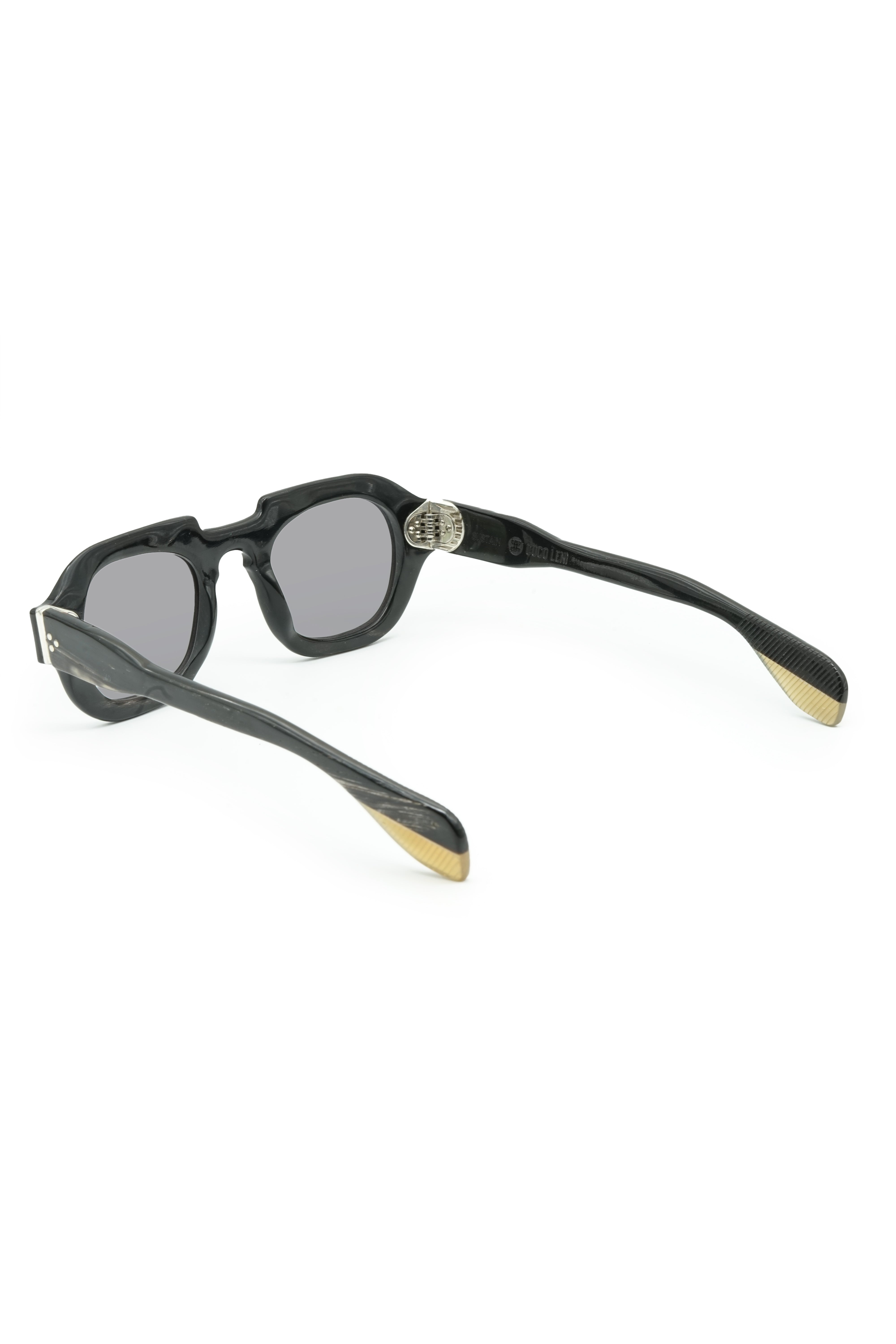 Hermann Samrat Horn Sterling Silver Sunglasses